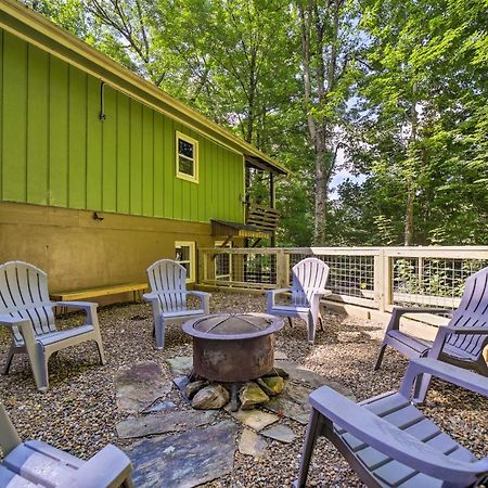 Charming Maggie Valley Getaway With Fire Pit! 外观 照片