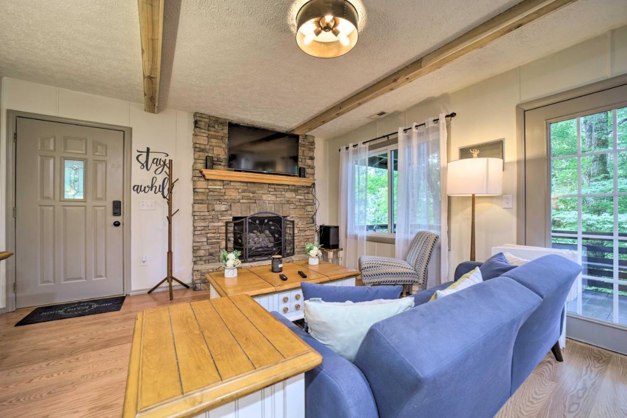Charming Maggie Valley Getaway With Fire Pit! 外观 照片