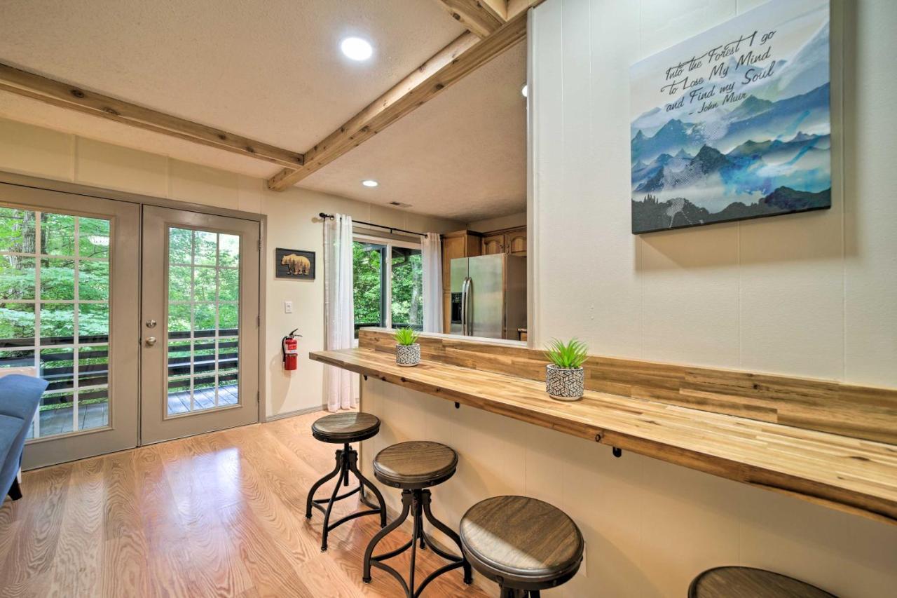 Charming Maggie Valley Getaway With Fire Pit! 外观 照片