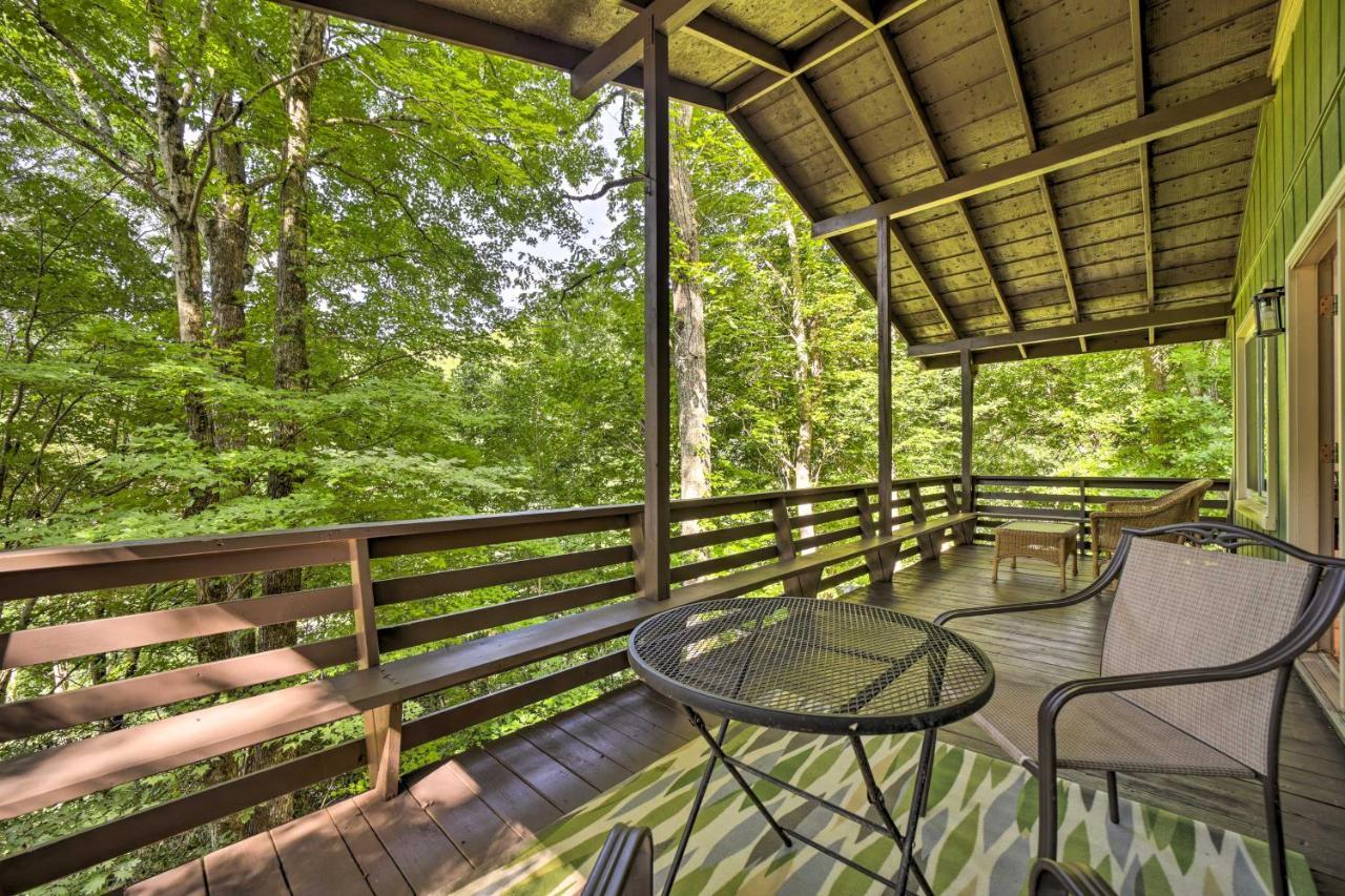 Charming Maggie Valley Getaway With Fire Pit! 外观 照片