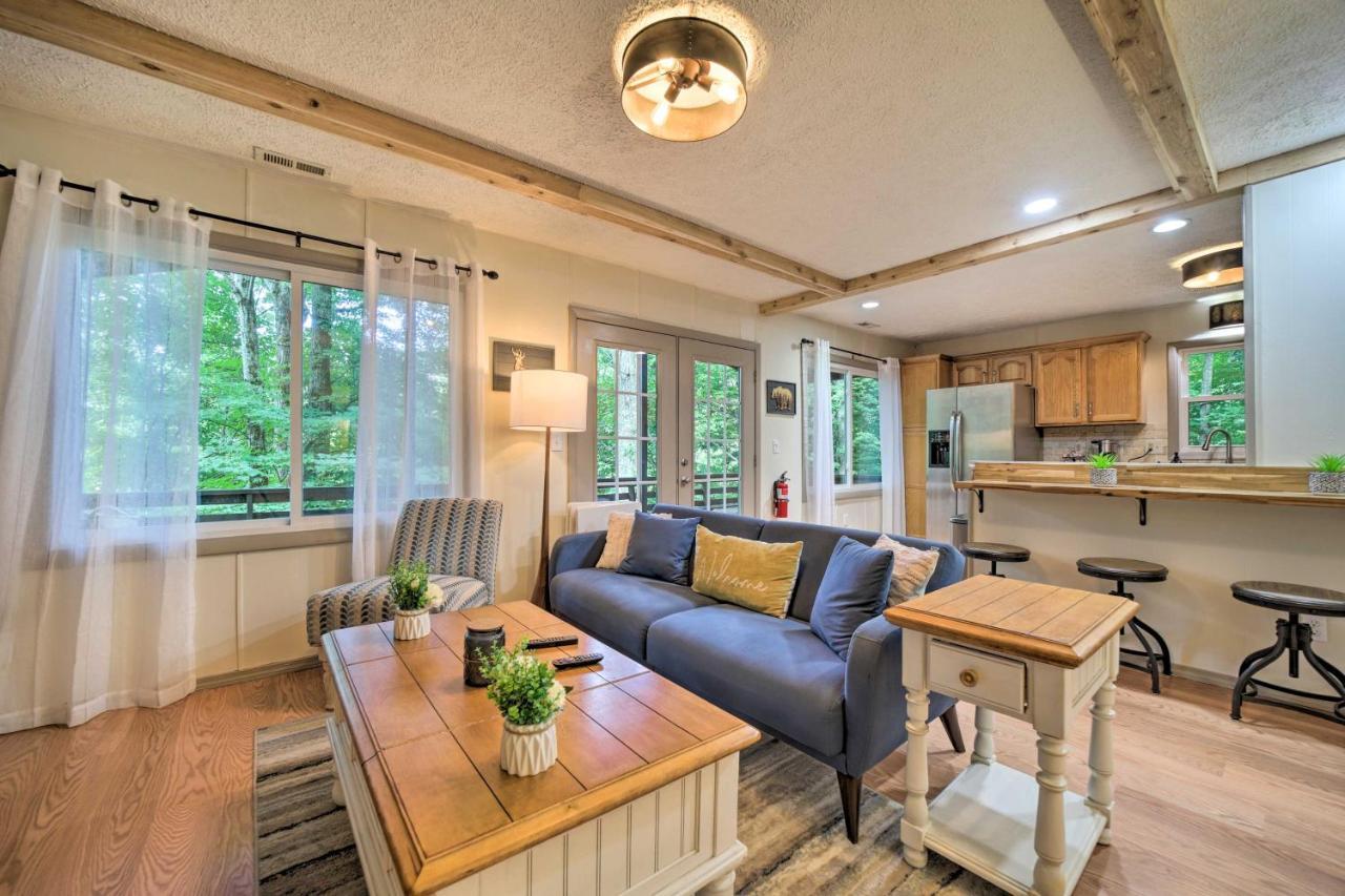 Charming Maggie Valley Getaway With Fire Pit! 外观 照片