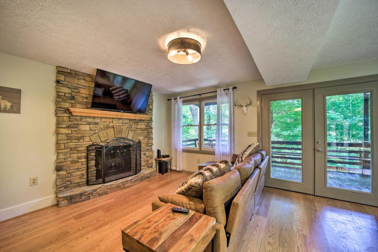 Charming Maggie Valley Getaway With Fire Pit! 外观 照片